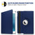 360 Degree Rotating Leather Smart Cover Case for Apple iPad
